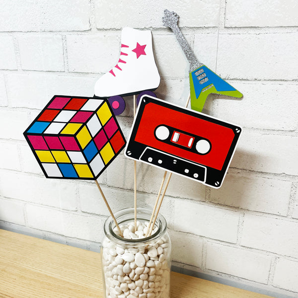 80's Party Centerpiece