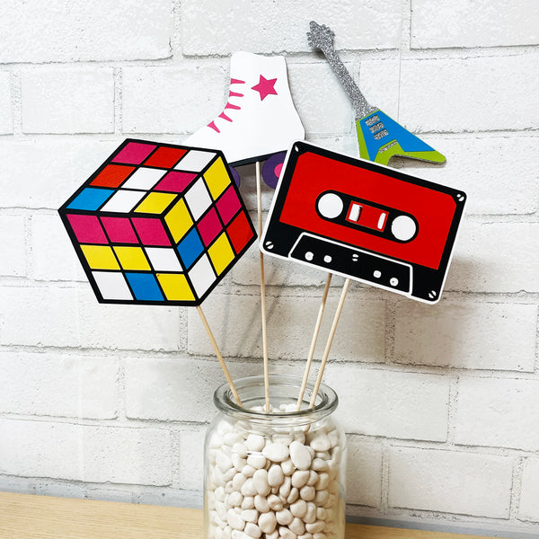 80's Party Centerpiece