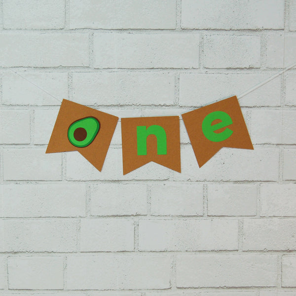 Avocado High Chair Banner