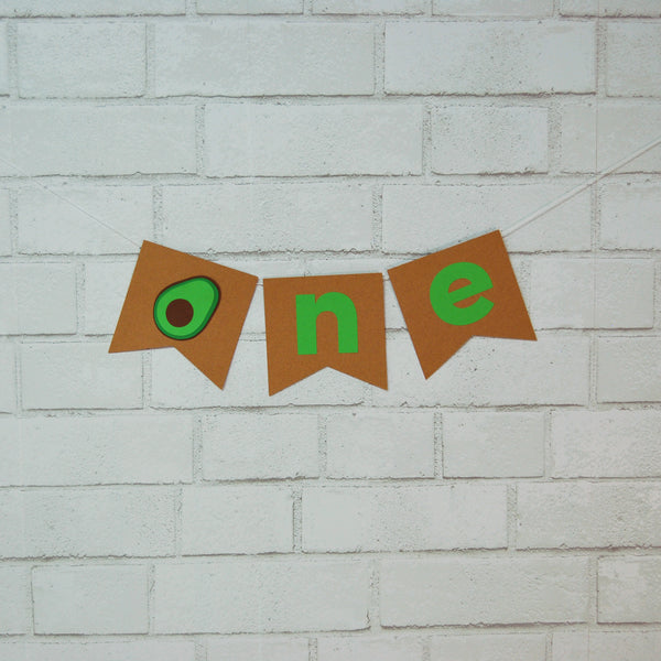 Avocado High Chair Banner