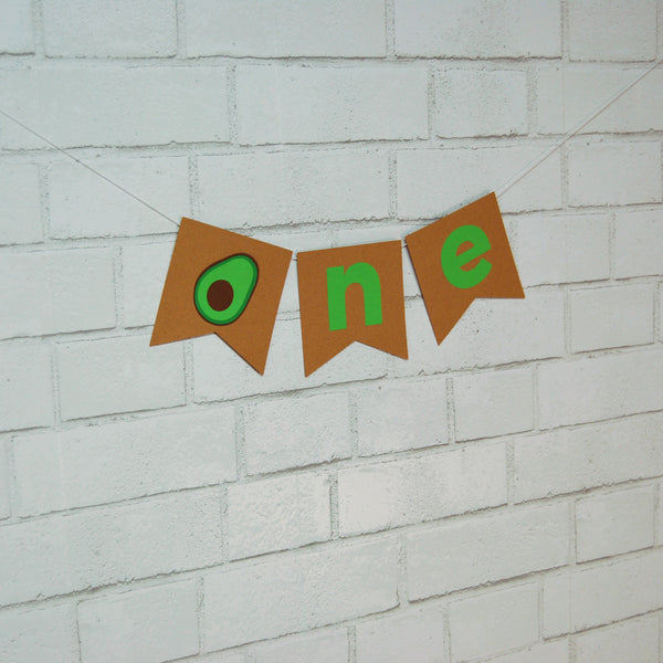Avocado High Chair Banner