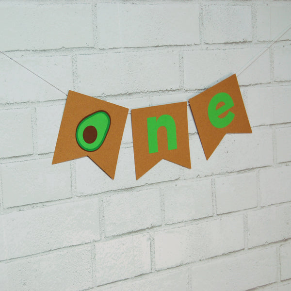 Avocado High Chair Banner