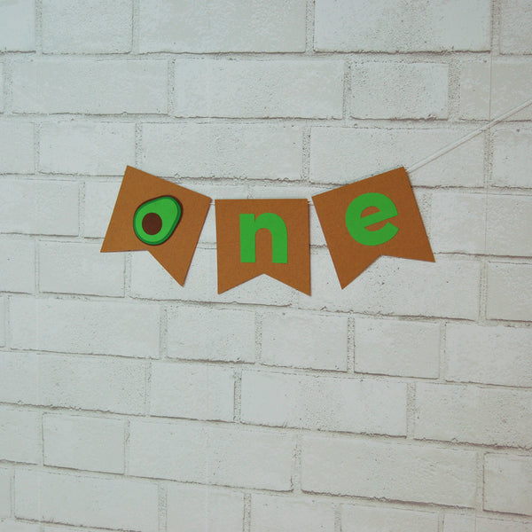 Avocado High Chair Banner