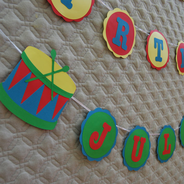 Baby Jam Party Birthday Banner