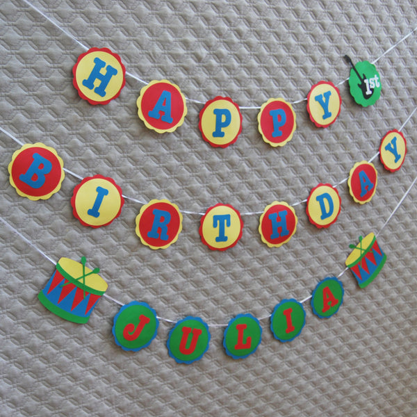 Baby Jam Party Birthday Banner