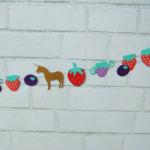Berry Magical Unicorn Garland