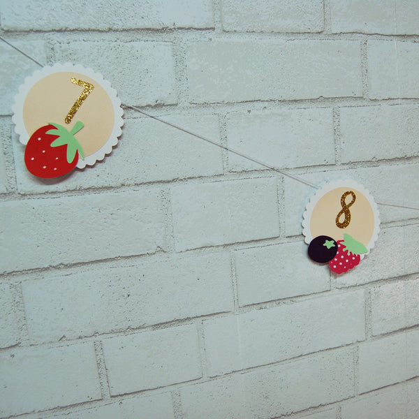 Berry Sweet Monthly Photo Banner