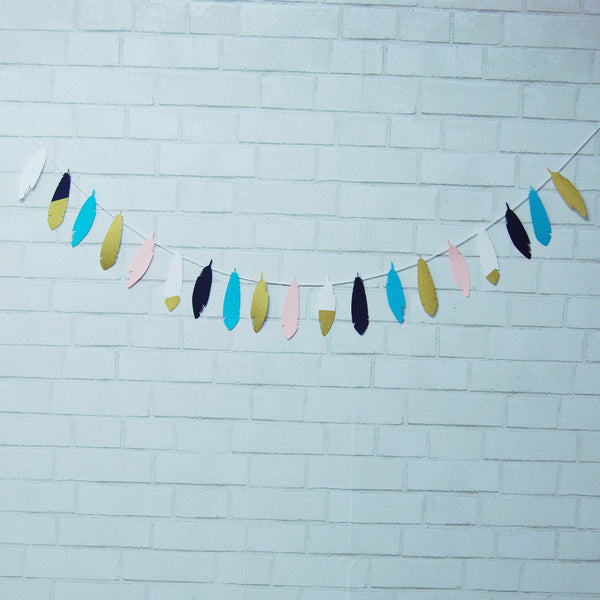 Boho Feather Garland