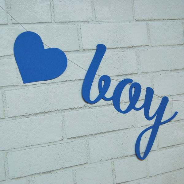 Boy Oh Boy Baby Shower Banner