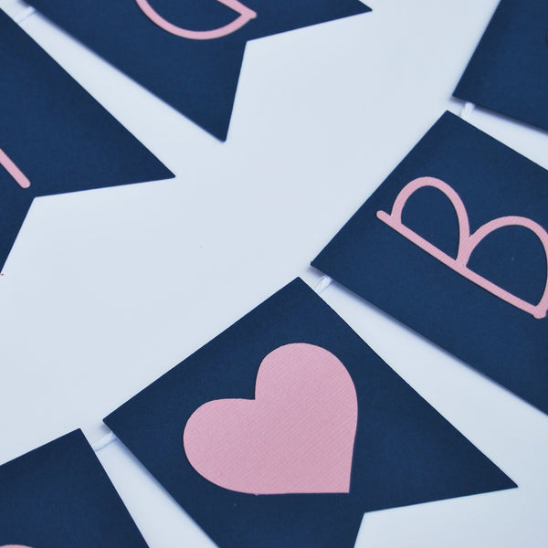 "Bride to Be" Pennant Chair Banner