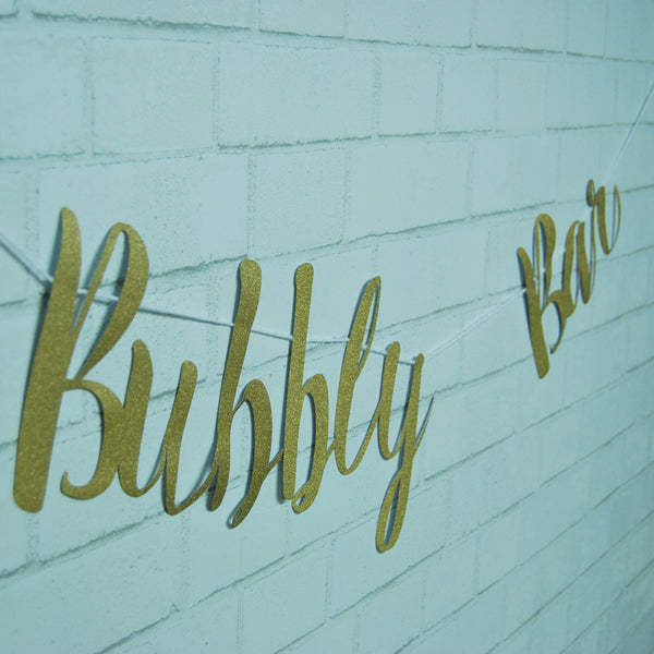 Bubbly Bar Banner