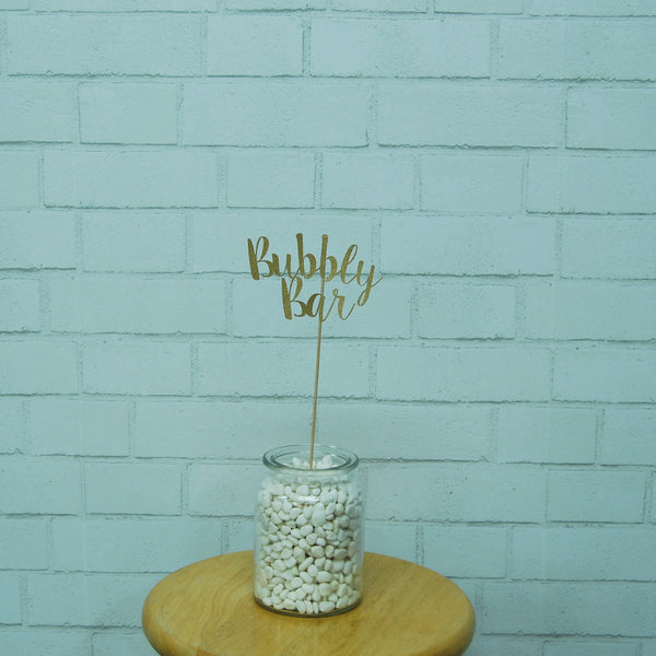 Bubbly Bar Centerpiece
