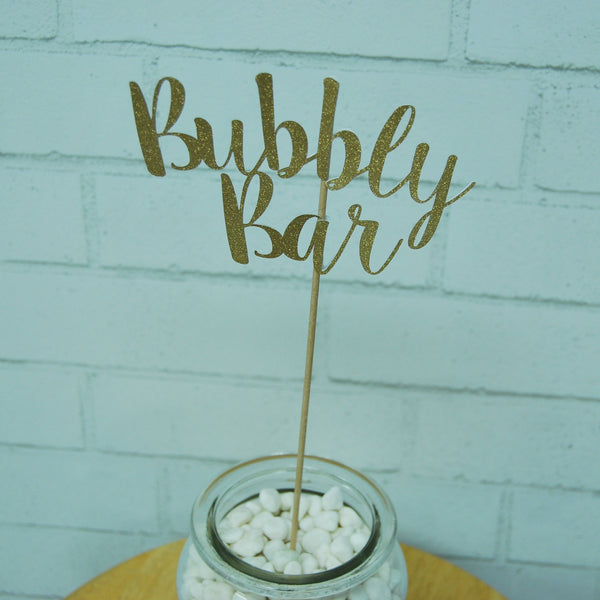 Bubbly Bar Centerpiece