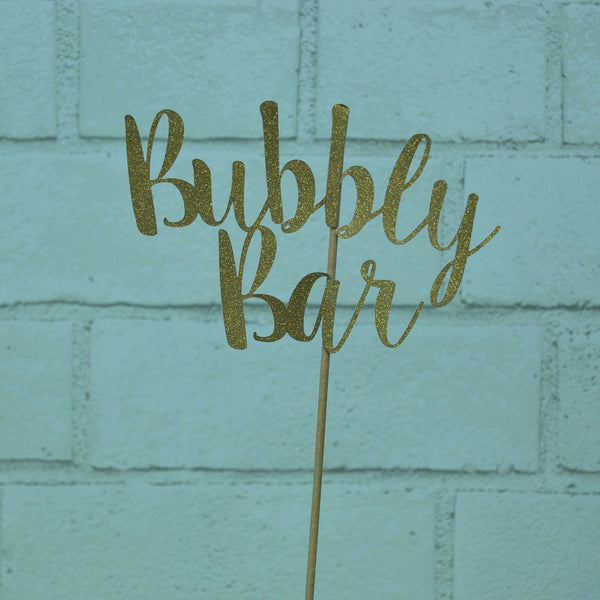 Bubbly Bar Centerpiece