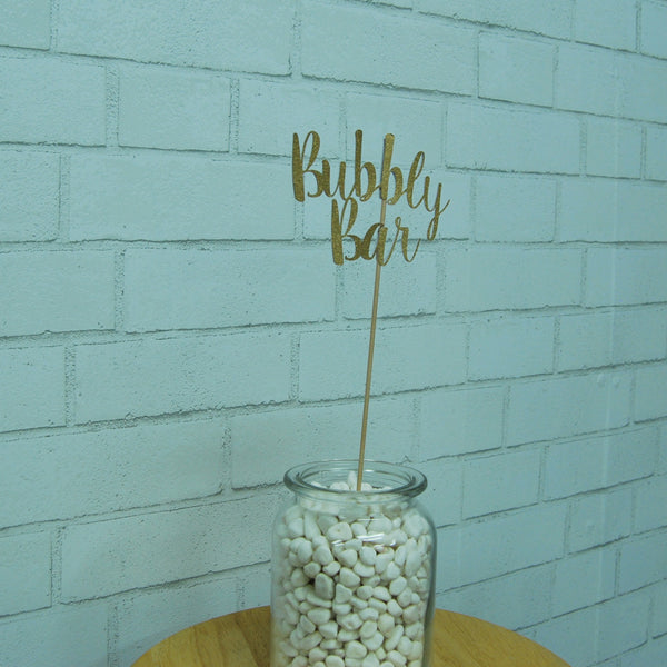 Bubbly Bar Centerpiece