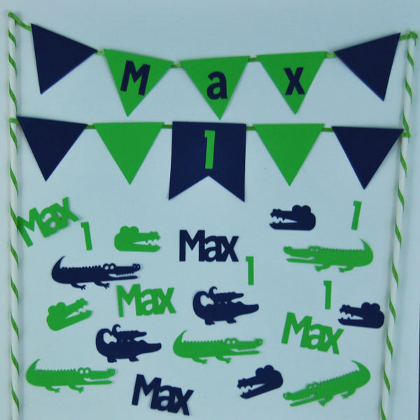 Banner Style Cake Topper