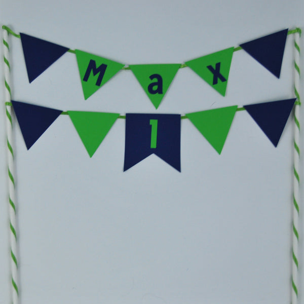 Banner Style Cake Topper