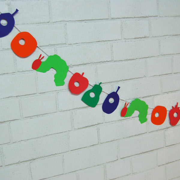 Caterpillar and Fruit Garland