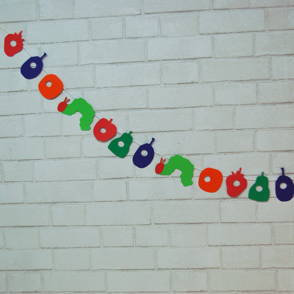 Caterpillar and Fruit Garland