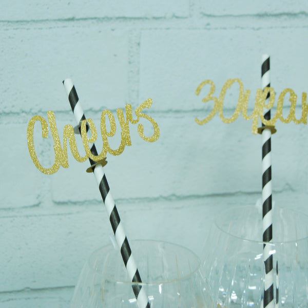 Button Straw Toppers – PartyAtYourDoor