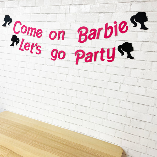 Come On Let's Go Party Banner