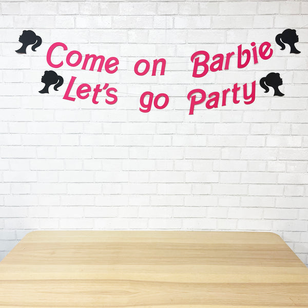 Come On Let's Go Party Banner