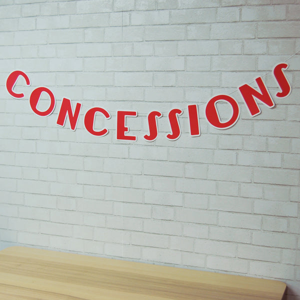 Movie Night Concessions Banner