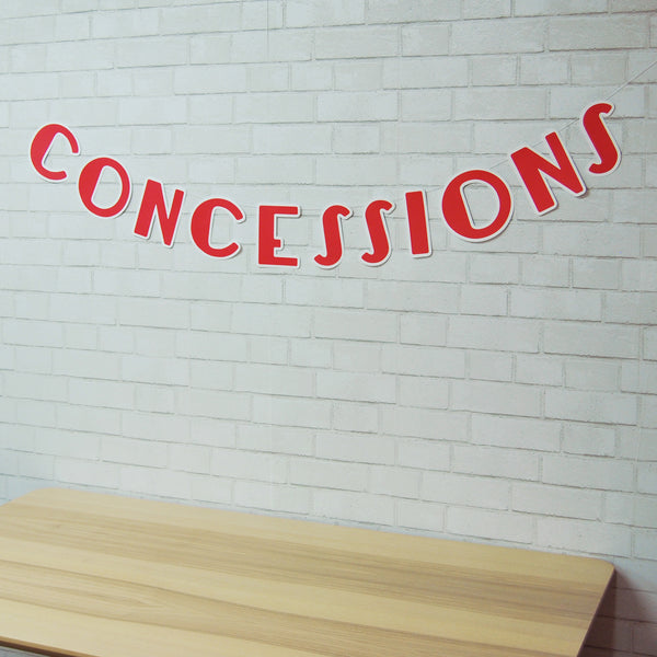 Movie Night Concessions Banner