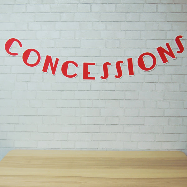 Movie Night Concessions Banner