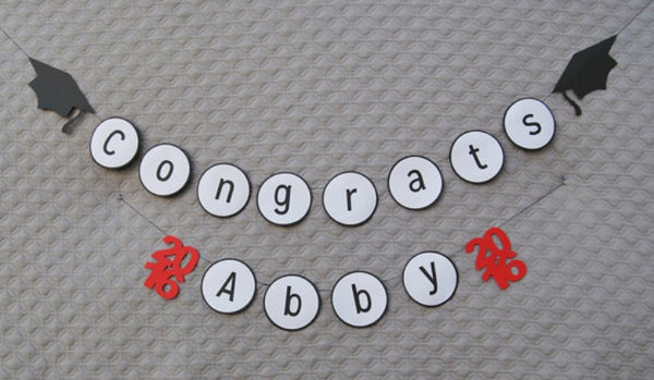 "Congrats" Graduation Banner