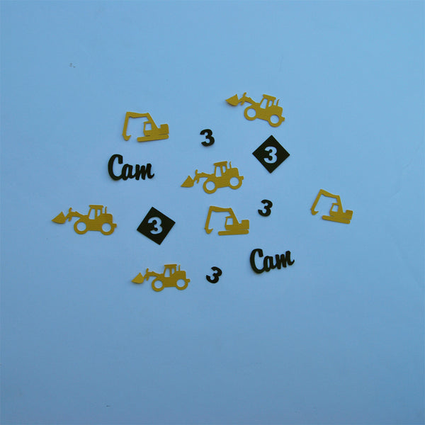 Construction Truck Confetti