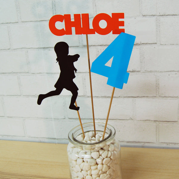 Neon Dance Party Centerpiece