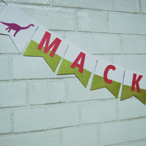 Dinosaurus Birthday Banner