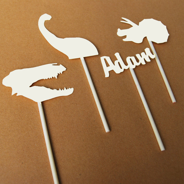 Dinosaur Cupcake Toppers