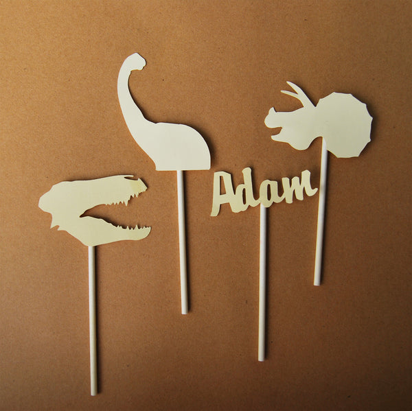 Dinosaur Cupcake Toppers