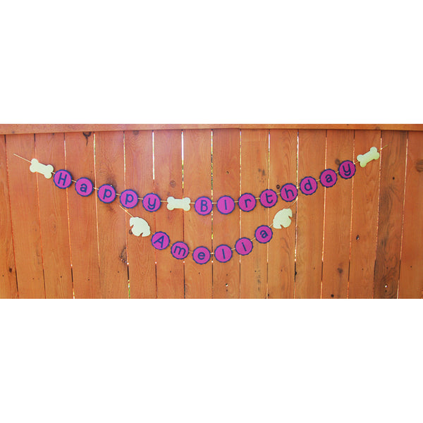 Dog Birthday Banner