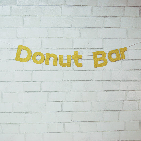 "Donut Bar" Banner