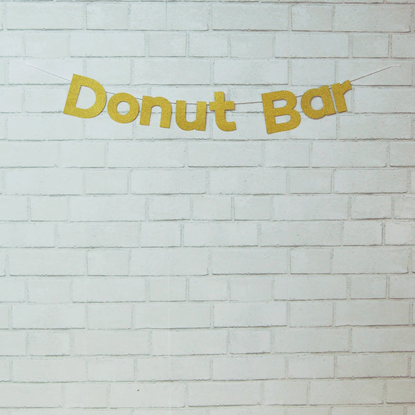 "Donut Bar" Banner