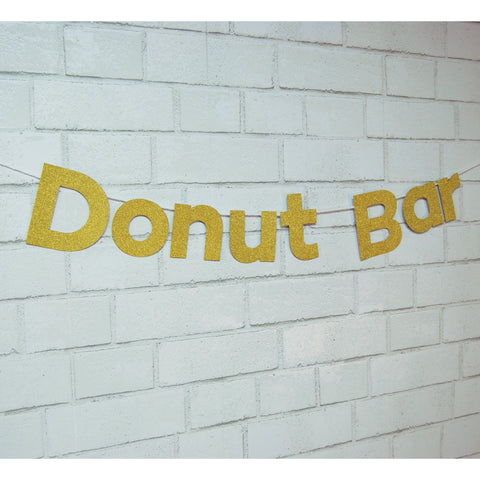 "Donut Bar" Banner on Pinterest