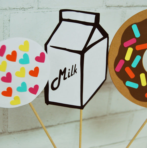 Donut Party Centerpieces