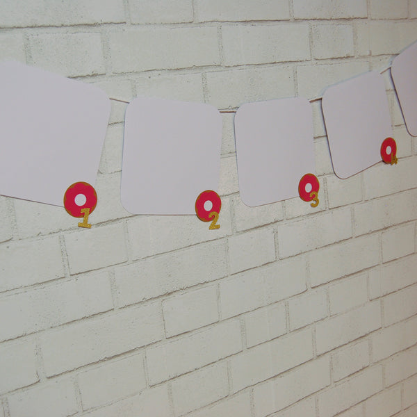 Donut Monthly Photo Banner