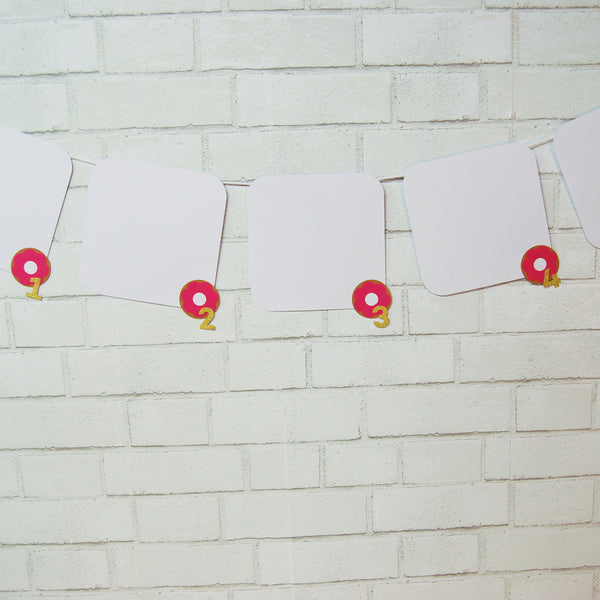 Donut Monthly Photo Banner