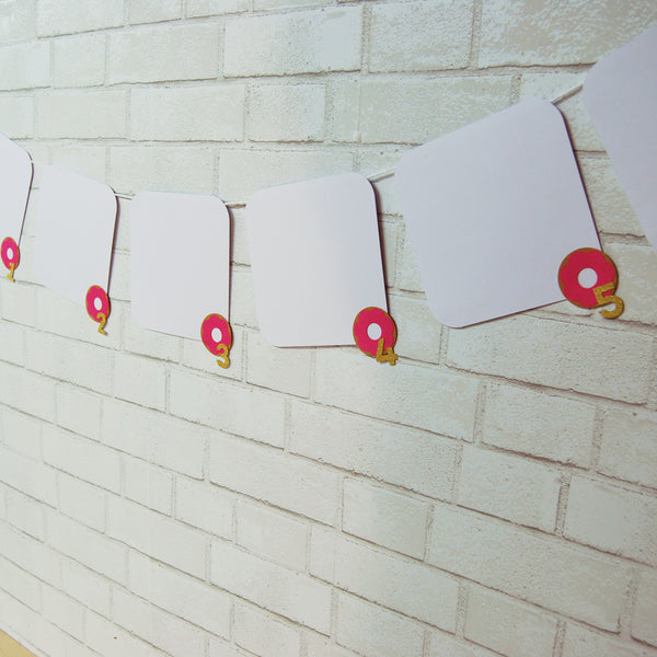 Donut Monthly Photo Banner