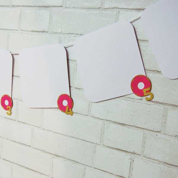 Donut Monthly Photo Banner