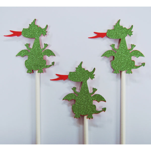 Dragon Cupcake Toppers