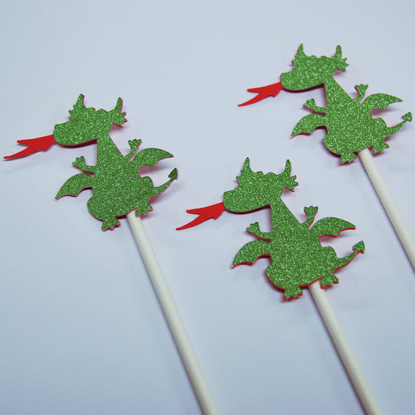 Dragon Cupcake Toppers