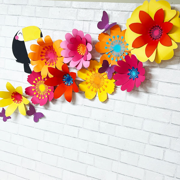 Fiesta Flower Backdrop