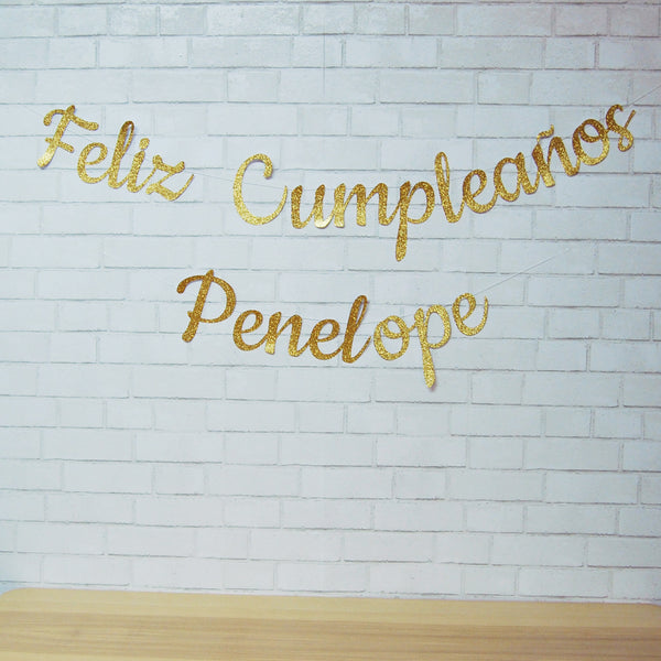 Feliz Cumpleanos Banner
