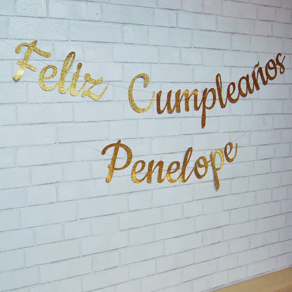 Feliz Cumpleanos Banner