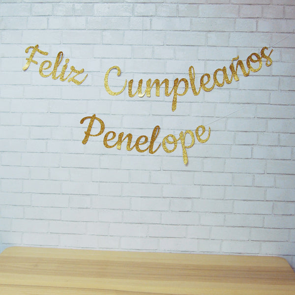 Feliz Cumpleanos Banner